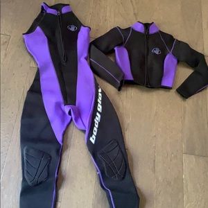Body glove 2 piece full wet suit XS